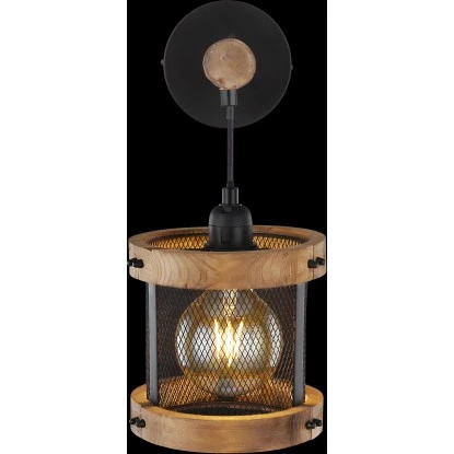 Globo Wandlampe Jeanie 1-flammig Schwarz Matt 160 X 320 Mm 8 Globo Wandlampe Jeanie 1-flammig Schwarz Matt 160 X 320 Mm – Bild 6