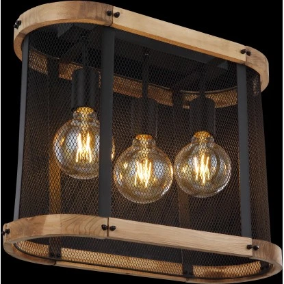 Globo Deckenleuchte Jeanie 3-flammig Schwarz Matt 450 X 200 X 380 Mm 7 Globo Deckenleuchte Jeanie 3-flammig Schwarz Matt 450 X 200 X 380 Mm – Bild 5