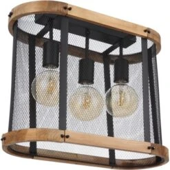 Globo Deckenleuchte Jeanie 3-flammig Schwarz Matt 450 X 200 X 380 Mm 13 Globo Deckenleuchte Jeanie 3-flammig Schwarz Matt 450 X 200 X 380 Mm -Globo Lighting 9007371426775 3749 S 03