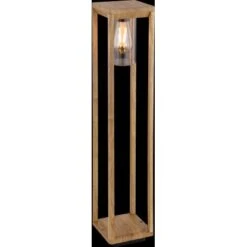 Globo Außenleuchte Candela 1-flammig Holzoptik 150 X 150 X 800 Mm -Globo Lighting 9007371427963 3749 S 02
