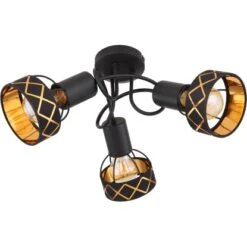 Globo Deckenleuchte Blanca 3-flammig Schwarz 460 X 235 Mm -Globo Lighting 9007371428519 3749 S 04
