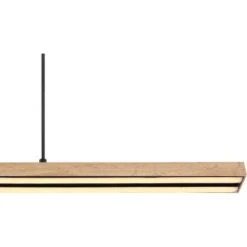 Globo LED-Pendelleuchte Doro 2-flammig Schwarz Matt 1015 X 85 X 1200 Mm -Globo Lighting 9007371428571 3749 CU 01