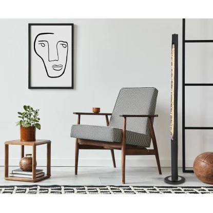 Globo LED-Stehlampe Felicitas 1-flammig Schwarz Matt 230 X 1510 Mm 3 Globo LED-Stehlampe Felicitas 1-flammig Schwarz Matt 230 X 1510 Mm