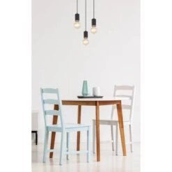 Globo Pendelleuchte Joseba 3-flammig Schwarz Matt 350 X 1600 Mm 12 Globo Pendelleuchte Joseba 3-flammig Schwarz Matt 350 X 1600 Mm -Globo Lighting 9007371429141 3749 AB 03