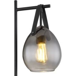 Globo Tischlampe Diethild 1-flammig Schwarz Matt 280 X 165 X 520 Mm 16 Globo Tischlampe Diethild 1-flammig Schwarz Matt 280 X 165 X 520 Mm -Globo Lighting 9007371429240 3749 CU 02