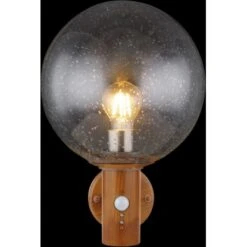 Globo Außenleuchte Mit Bewegungsmelder Ossy 1-flammig Holzoptik 250 X 370 Mm 16 Globo Außenleuchte Mit Bewegungsmelder Ossy 1-flammig Holzoptik 250 X 370 Mm -Globo Lighting 9007371429561 3749 S 05