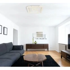 Globo LED-Deckenleuchte Valeria 1-flammig Weiß 466 X 466 X 74 Mm