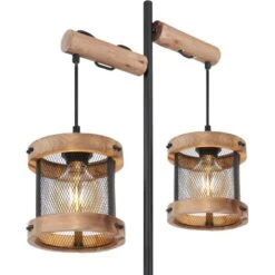 Globo Stehlampe Jeanie 2-flammig Schwarz Matt 610 X 240 X 1500 Mm 22 Globo Stehlampe Jeanie 2-flammig Schwarz Matt 610 X 240 X 1500 Mm -Globo Lighting 9007371429769 3749 CU 02