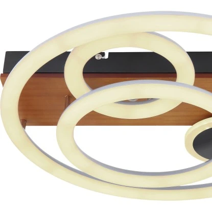 Globo LED-Deckenleuchte Darryl 1-flammig Schwarz 480 X 110 Mm 12 Globo LED-Deckenleuchte Darryl 1-flammig Schwarz 480 X 110 Mm – Bild 10