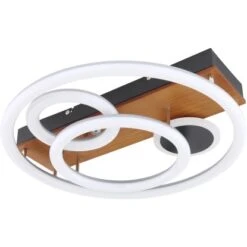 Globo LED-Deckenleuchte Darryl 1-flammig Schwarz 480 X 110 Mm 14 Globo LED-Deckenleuchte Darryl 1-flammig Schwarz 480 X 110 Mm -Globo Lighting 9007371429882 3749 S 02