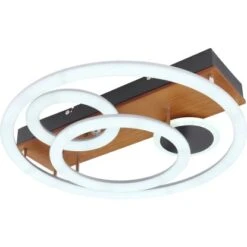 Globo LED-Deckenleuchte Darryl 1-flammig Schwarz 480 X 110 Mm 18 Globo LED-Deckenleuchte Darryl 1-flammig Schwarz 480 X 110 Mm -Globo Lighting 9007371429882 3749 S 06