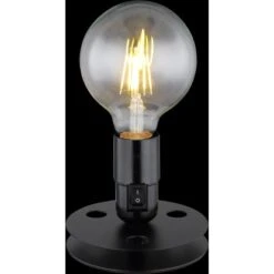 Globo Tischlampe Johanna 1-flammig Schwarz Matt 120 X 90 Mm -Globo Lighting 9007371429929 3749 S 02
