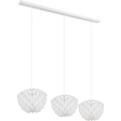 Globo Pendelleuchte Irene 3-flammig Weiß 1010 X 260 X 1200 Mm -Globo Lighting 9007371430345 3749 S 02