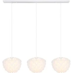 Globo Pendelleuchte Irene 3-flammig Weiß 1010 X 260 X 1200 Mm -Globo Lighting 9007371430345 3749 S 03