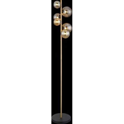 Globo LED-Stehlampe Riha 6-flammig Schwarz Matt 285 X 265 X 1550 Mm 6 Globo LED-Stehlampe Riha 6-flammig Schwarz Matt 285 X 265 X 1550 Mm – Bild 4