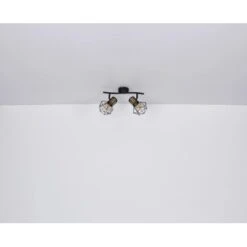 Globo Strahler Priska 3-flammig Schwarz Matt 285 X 190 Mm -Globo Lighting 9007371430642 3749 S 07