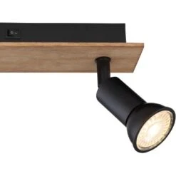 Globo Strahler Drew 2-flammig Dunkelbraun 250 X 60 X 90 Mm -Globo Lighting 9007371430789 3749 CU 01