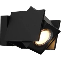 Globo Strahler Rory 1-flammig Schwarz Matt 78 X 84 X 157 Mm -Globo Lighting 9007371430802 3749 S 01