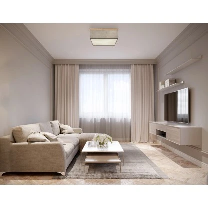 Globo Deckenleuchte Ossi 3-flammig Schwarz Matt 400 X 400 X 140 Mm 3 Globo Deckenleuchte Ossi 3-flammig Schwarz Matt 400 X 400 X 140 Mm