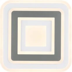 Globo LED-Deckenleuchte Sabatino 1-flammig Weiß 380 X 380 X 55 Mm -Globo Lighting 9007371431168 3749 S 04