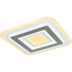 Globo LED-Deckenleuchte Sabatino 1-flammig Weiß 380 X 380 X 55 Mm -Globo Lighting 9007371431168 3749 S 05