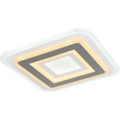 Globo LED-Deckenleuchte Sabatino 1-flammig Weiß 380 X 380 X 55 Mm -Globo Lighting 9007371431168 3749 S 06