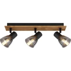 Globo Strahler Claude 3-flammig Dunkelbraun-Rauchfarben 400 X 70 X 155 Mm -Globo Lighting 9007371431212 3749 S 04