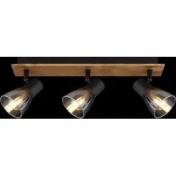 Globo Strahler Claude 3-flammig Dunkelbraun-Rauchfarben 400 X 70 X 155 Mm -Globo Lighting 9007371431212 3749 S 05