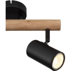 Globo Strahler Herti 2-flammig Dunkelbraun 310 X 100 X 195 Mm -Globo Lighting 9007371431342 3749 CU 01