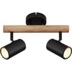 Globo Strahler Herti 2-flammig Dunkelbraun 310 X 100 X 195 Mm -Globo Lighting 9007371431342 3749 S 03