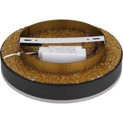 Globo LED-Deckenleuchte Hedi 1-flammig Schwarz Matt 300 X 75 Mm 11 Globo LED-Deckenleuchte Hedi 1-flammig Schwarz Matt 300 X 75 Mm -Globo Lighting 9007371431656 3749 CU 01