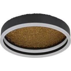 Globo LED-Deckenleuchte Hedi 1-flammig Schwarz Matt 300 X 75 Mm 9 Globo LED-Deckenleuchte Hedi 1-flammig Schwarz Matt 300 X 75 Mm -Globo Lighting 9007371431656 3749 S 02