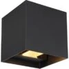 Globo LED-Außenleuchte Veronika 1-flammig Schwarz 100 X 100 Mm -Globo Lighting 9007371431687 3749 S 01