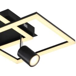 Globo LED-Deckenleuchte 3-flammig Schwarz Matt 420 X 420 X 190 Mm 17 Globo LED-Deckenleuchte 3-flammig Schwarz Matt 420 X 420 X 190 Mm -Globo Lighting 9007371431694 3749 CU 01