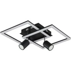 Globo LED-Deckenleuchte 3-flammig Schwarz Matt 420 X 420 X 190 Mm 12 Globo LED-Deckenleuchte 3-flammig Schwarz Matt 420 X 420 X 190 Mm -Globo Lighting 9007371431694 3749 S 02