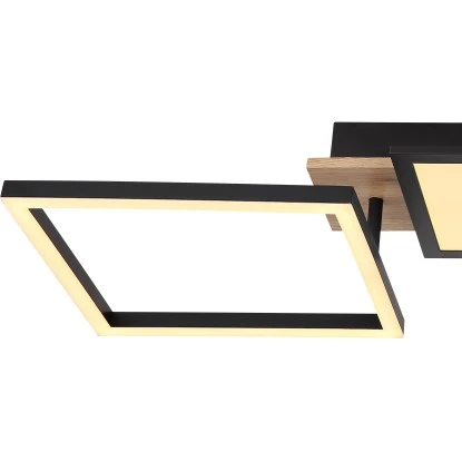 Globo LED-Deckenleuchte 1-flammig Schwarz Matt 1000 X 270 X 110 Mm 9 Globo LED-Deckenleuchte 1-flammig Schwarz Matt 1000 X 270 X 110 Mm – Bild 7