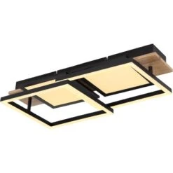 Globo LED-Deckenleuchte 1-flammig Schwarz Matt 1000 X 270 X 110 Mm 14 Globo LED-Deckenleuchte 1-flammig Schwarz Matt 1000 X 270 X 110 Mm -Globo Lighting 9007371431700 3749 S 05