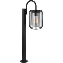 Globo Außenleuchte 1-flammig Schwarz Matt 300 X 160 X 800 Mm -Globo Lighting 9007371432189 3749 S 03