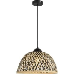 Globo Pendelleuchte 1-flammig Schwarz Matt 300 X 1200 Mm