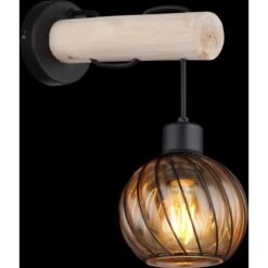 Globo Wandlampe Paulo 1-flammig Schwarz Matt 130 X 300 Mm -Globo Lighting 9007371432233 3749 1