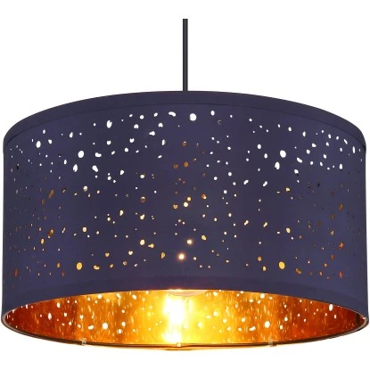 Globo Pendelleuchte 1-flammig Schwarz Matt 400 X 1400 Mm 9 Globo Pendelleuchte 1-flammig Schwarz Matt 400 X 1400 Mm – Bild 7