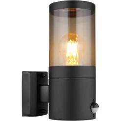 Globo Außenleuchte 1-flammig Schwarz Matt 10,2 Cm X 24,5 Cm 10 Globo Außenleuchte 1-flammig Schwarz Matt 10,2 Cm X 24,5 Cm -Globo Lighting 9007371432288 3749 S 02