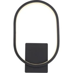 Globo LED-Außenleuchte 1-flammig Schwarz Matt 200 X 320 Mm -Globo Lighting 9007371432349 3749 S 03