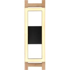 Globo LED-Wandleuchte Illa 1-flammig Schwarz Matt 135 X 450 Mm -Globo Lighting 9007371433056 3749 S 03