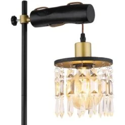 Globo Tischlampe Comma 1-flammig Schwarz-Gold 340 X 180 X 550 Mm 18 Globo Tischlampe Comma 1-flammig Schwarz-Gold 340 X 180 X 550 Mm -Globo Lighting 9007371433070 3749 CU 02