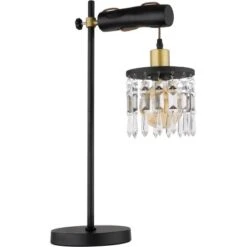 Globo Tischlampe Comma 1-flammig Schwarz-Gold 340 X 180 X 550 Mm 13 Globo Tischlampe Comma 1-flammig Schwarz-Gold 340 X 180 X 550 Mm -Globo Lighting 9007371433070 3749 S 03