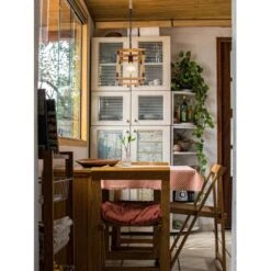 Globo Pendelleuchte Vernon 1-flammig Schwarz 250 X 250 X 1200 Mm