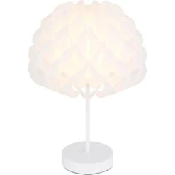 Globo Tischlampe Irene 1-flammig Weiß 260 X 350 Mm -Globo Lighting 9007371433346 3749 S 01