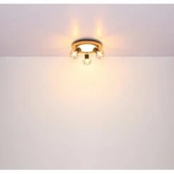 Globo LED-Deckenleuchte Priska 5-flammig Schwarz Matt 450 X 450 X 225 Mm -Globo Lighting 9007371433391 3749 S 10