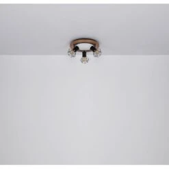 Globo LED-Deckenleuchte Priska 5-flammig Schwarz Matt 450 X 450 X 225 Mm -Globo Lighting 9007371433391 3749 S 11